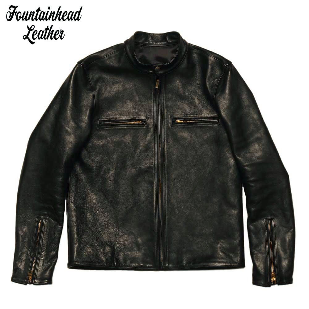 2026AWͽ���� / GAMMA (34-42) / BLACK / FOUNTAINHEAD LEATHER �ե�����ƥ�إåɥ쥶��
