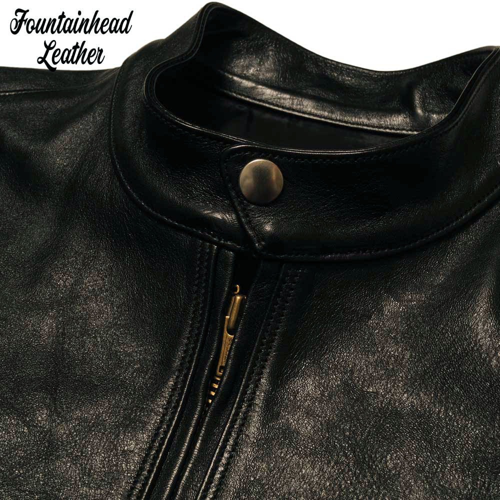 2026AWͽ���� / GAMMA (34-42) / BLACK / FOUNTAINHEAD LEATHER �ե�����ƥ�إåɥ쥶��
