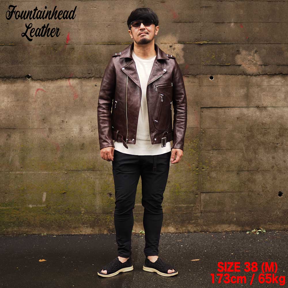 2026AWͽ���� / DELTA (34-42) / BROWN / FOUNTAINHEAD LEATHER �ե�����ƥ�إåɥ쥶��