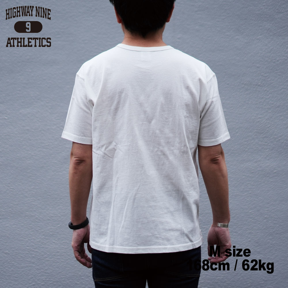 C-NECK 20/-TENJIKU S/S Tee  / WHITE / HIGHWAY NINE �ϥ��������ʥ���