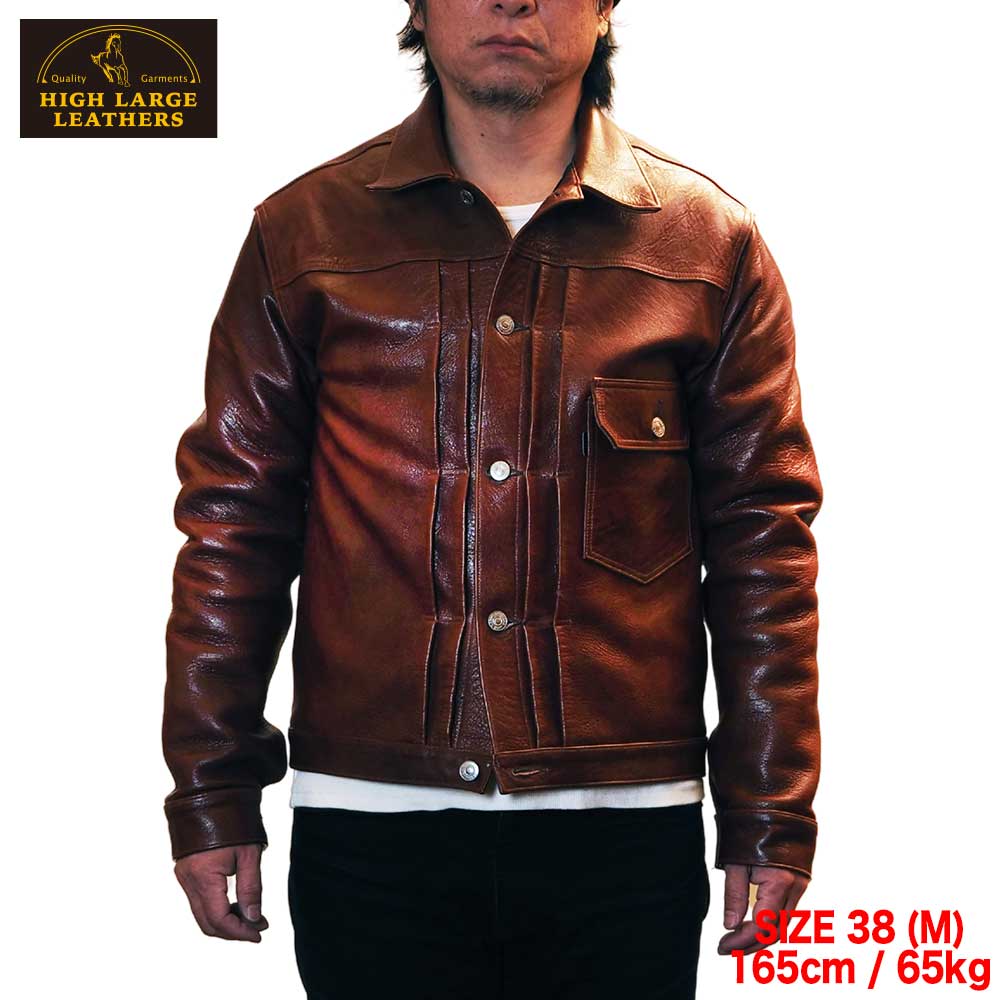 ͽ����2025AW 0009 NEWCASTLE HTD (36-46) / BROWN / HIGHLARGE LEATHERS �ϥ��顼���쥶����