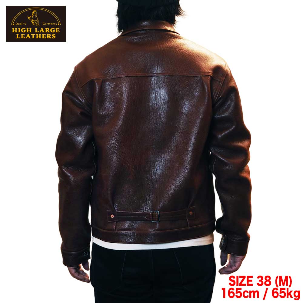 ͽ����2025AW 0009 NEWCASTLE HTD (36-46) / BROWN / HIGHLARGE LEATHERS �ϥ��顼���쥶����