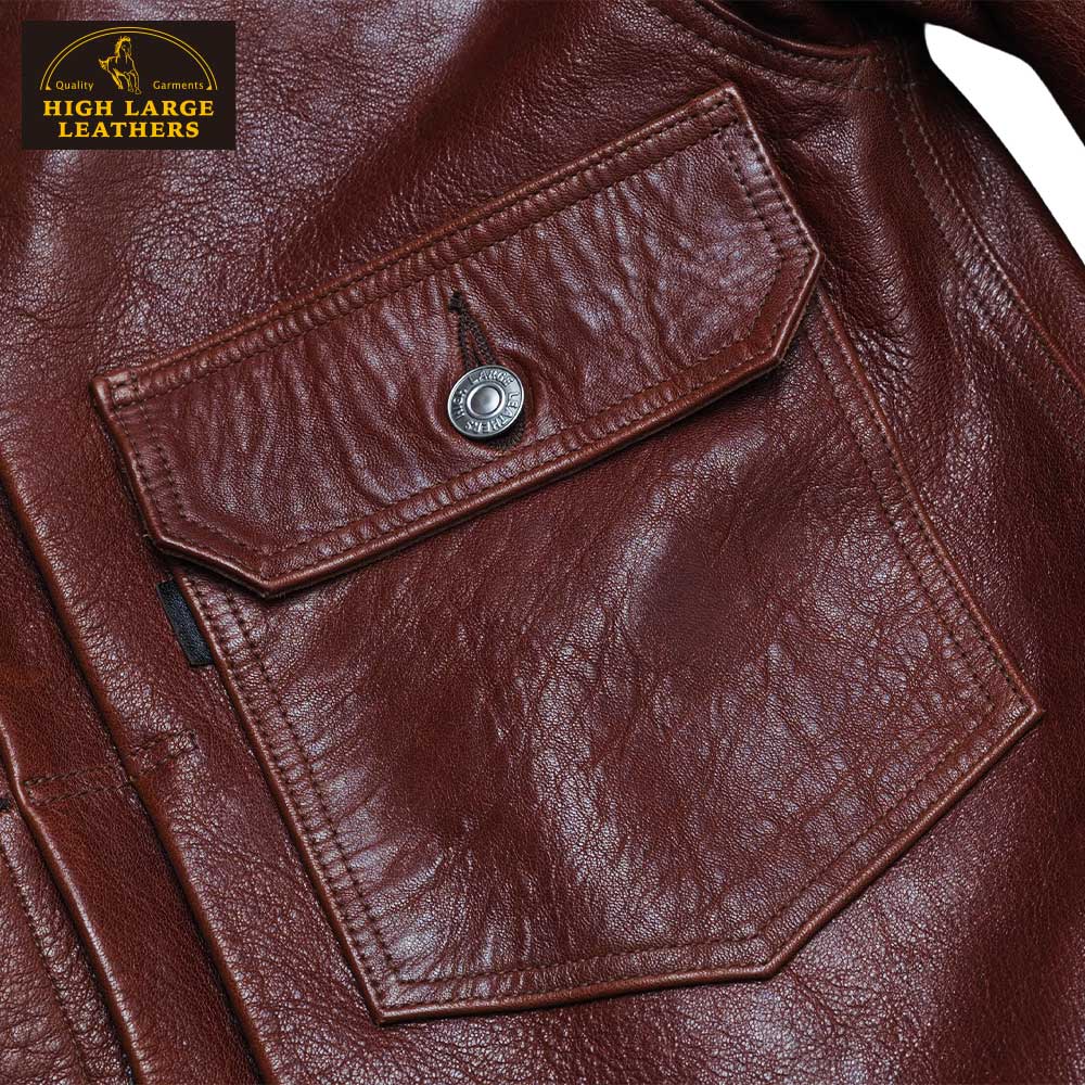 ͽ����2025AW 0009 NEWCASTLE HTD (36-46) / BROWN / HIGHLARGE LEATHERS �ϥ��顼���쥶����