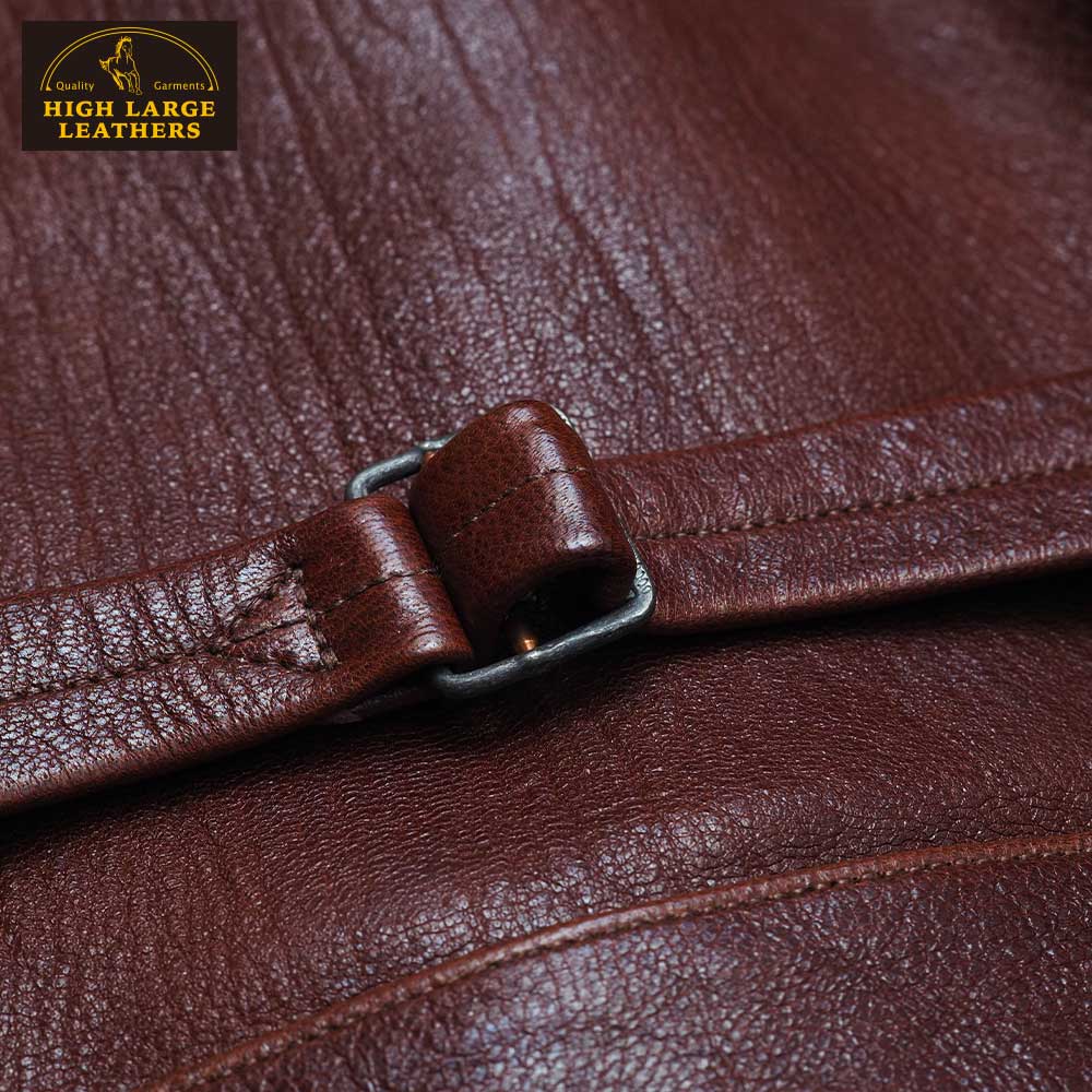 ͽ����2025AW 0009 NEWCASTLE HTD (36-46) / BROWN / HIGHLARGE LEATHERS �ϥ��顼���쥶����