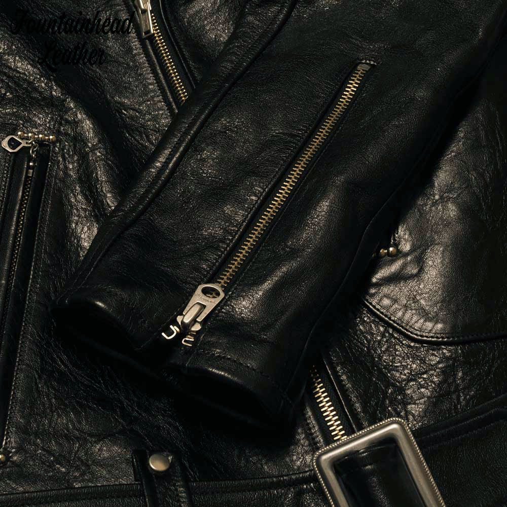 2026AWͽ���� / DELTA (34-42) / BLACK / FOUNTAINHEAD LEATHER �ե�����ƥ�إåɥ쥶��