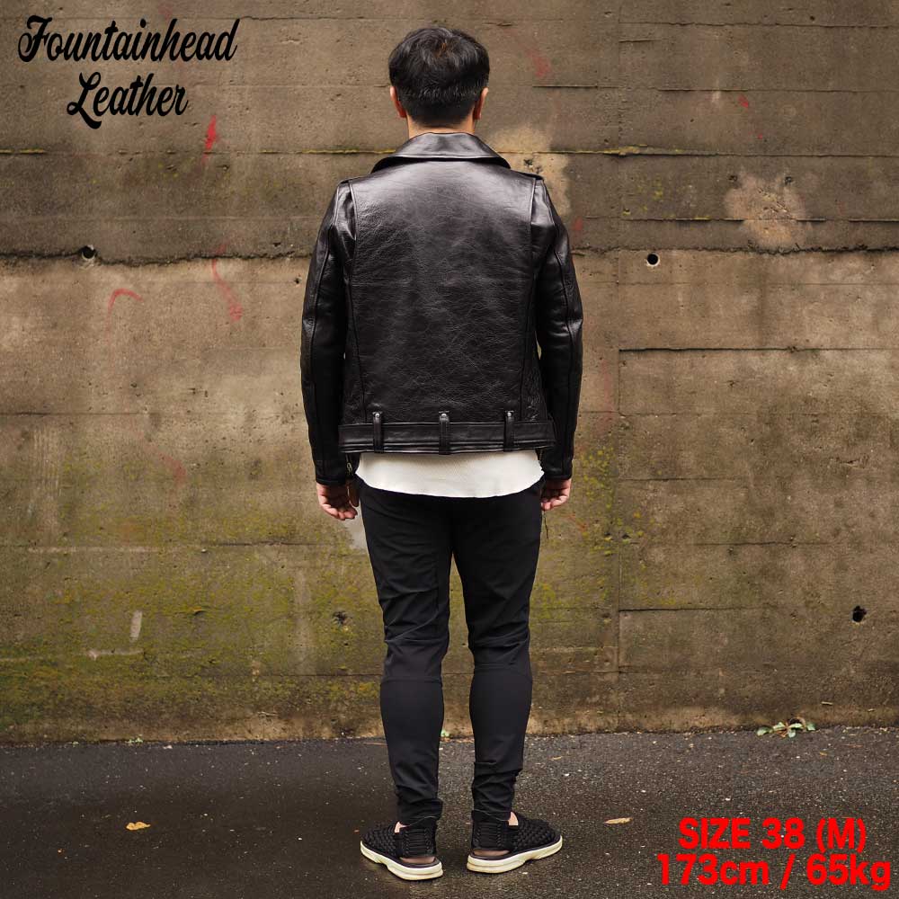 2026AWͽ���� / DELTA (34-42) / BLACK / FOUNTAINHEAD LEATHER �ե�����ƥ�إåɥ쥶��