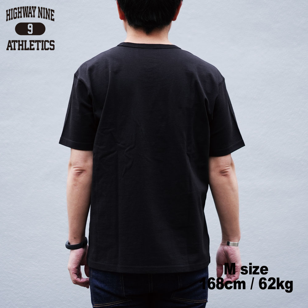 U-NECK 20/-TENJIKU S/S Tee  / BLACK / HIGHWAY NINE �ϥ��������ʥ���