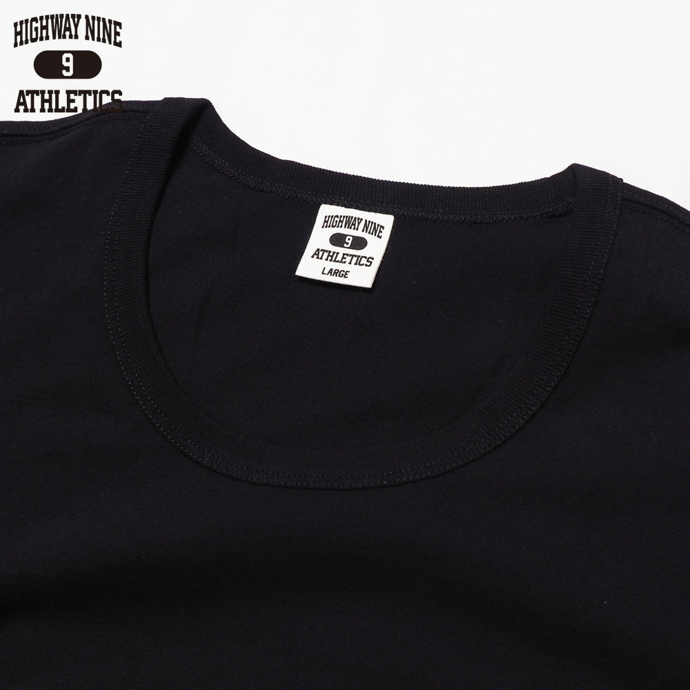 U-NECK 20/-TENJIKU S/S Tee  / BLACK / HIGHWAY NINE �ϥ��������ʥ���