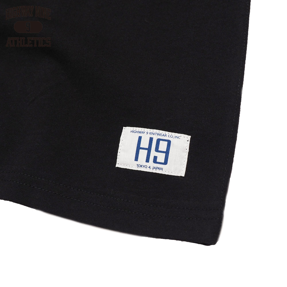U-NECK 20/-TENJIKU S/S Tee  / BLACK / HIGHWAY NINE �ϥ��������ʥ���