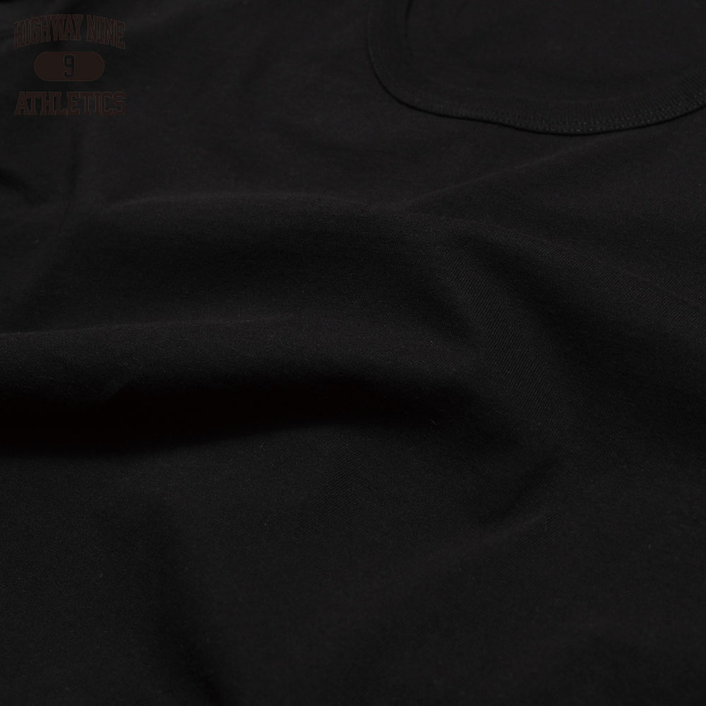 U-NECK 20/-TENJIKU S/S Tee  / BLACK / HIGHWAY NINE �ϥ��������ʥ���