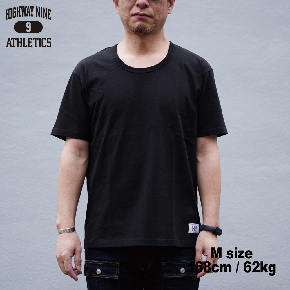 U-NECK 20/-TENJIKU S/S Tee  / BLACK / HIGHWAY NINE �ϥ��������ʥ���