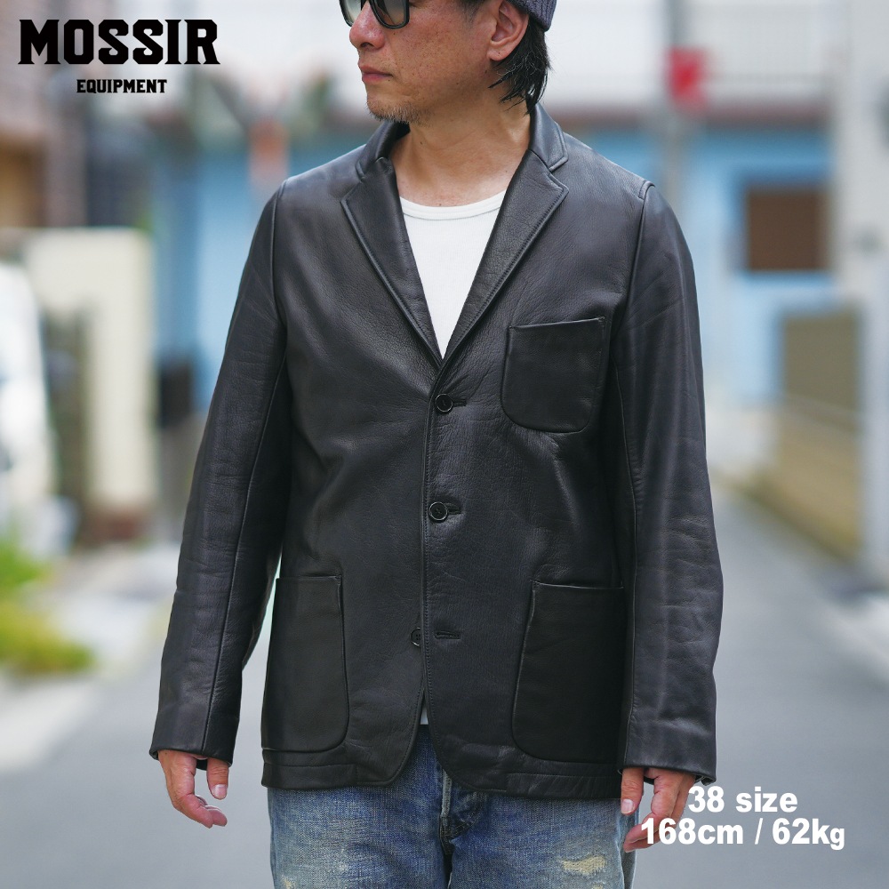 ͽ2025SS MOJK011 PARENT (36-42) / BLACK / MOSSIR ⥷