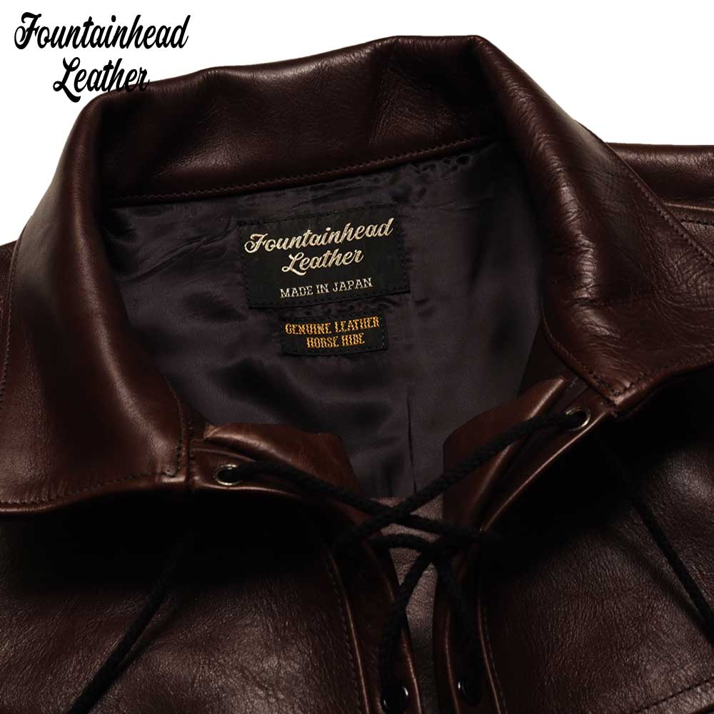 2026AWͽ���� / EPSILON (34-42) / BROWN / FOUNTAINHEAD LEATHER �ե�����ƥ�إåɥ쥶��