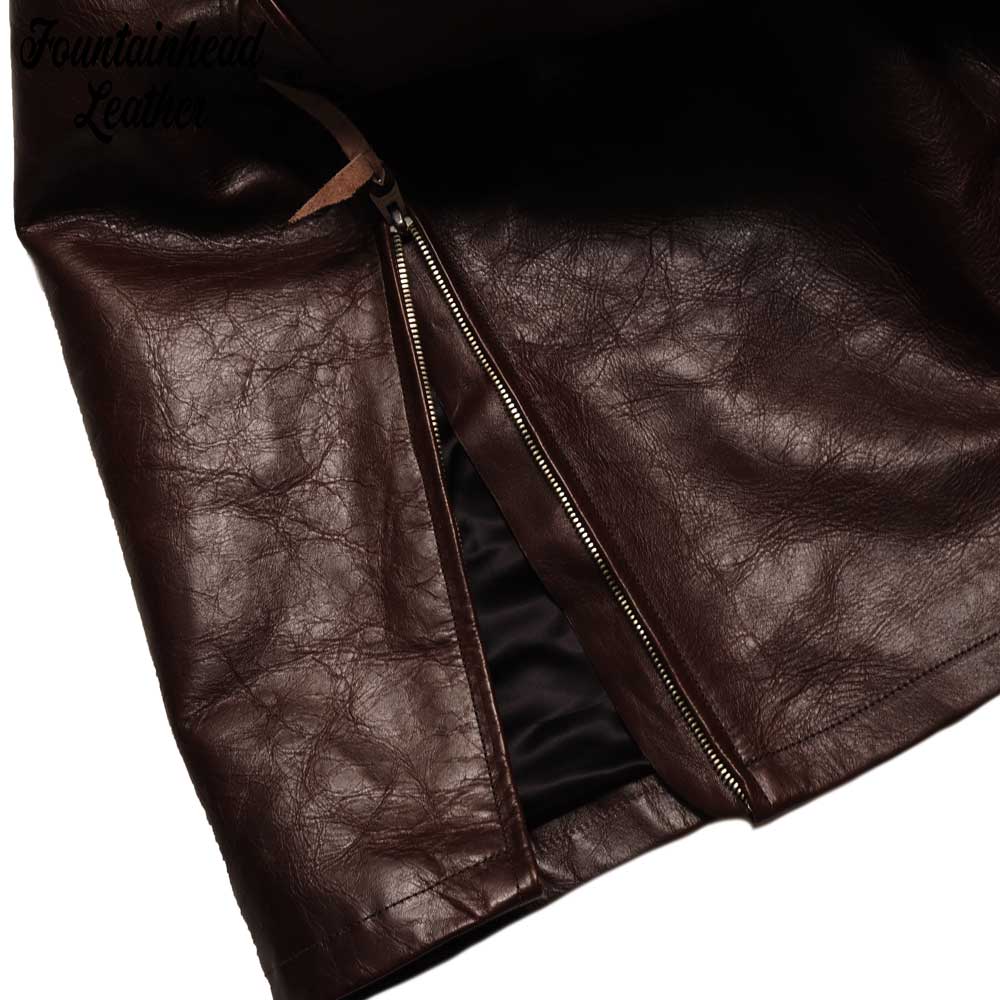 2026AWͽ���� / EPSILON (34-42) / BROWN / FOUNTAINHEAD LEATHER �ե�����ƥ�إåɥ쥶��