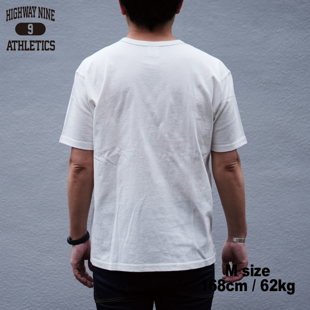 U-NECK 20/-TENJIKU S/S Tee  / WHITE / HIGHWAY NINE �ϥ��������ʥ���