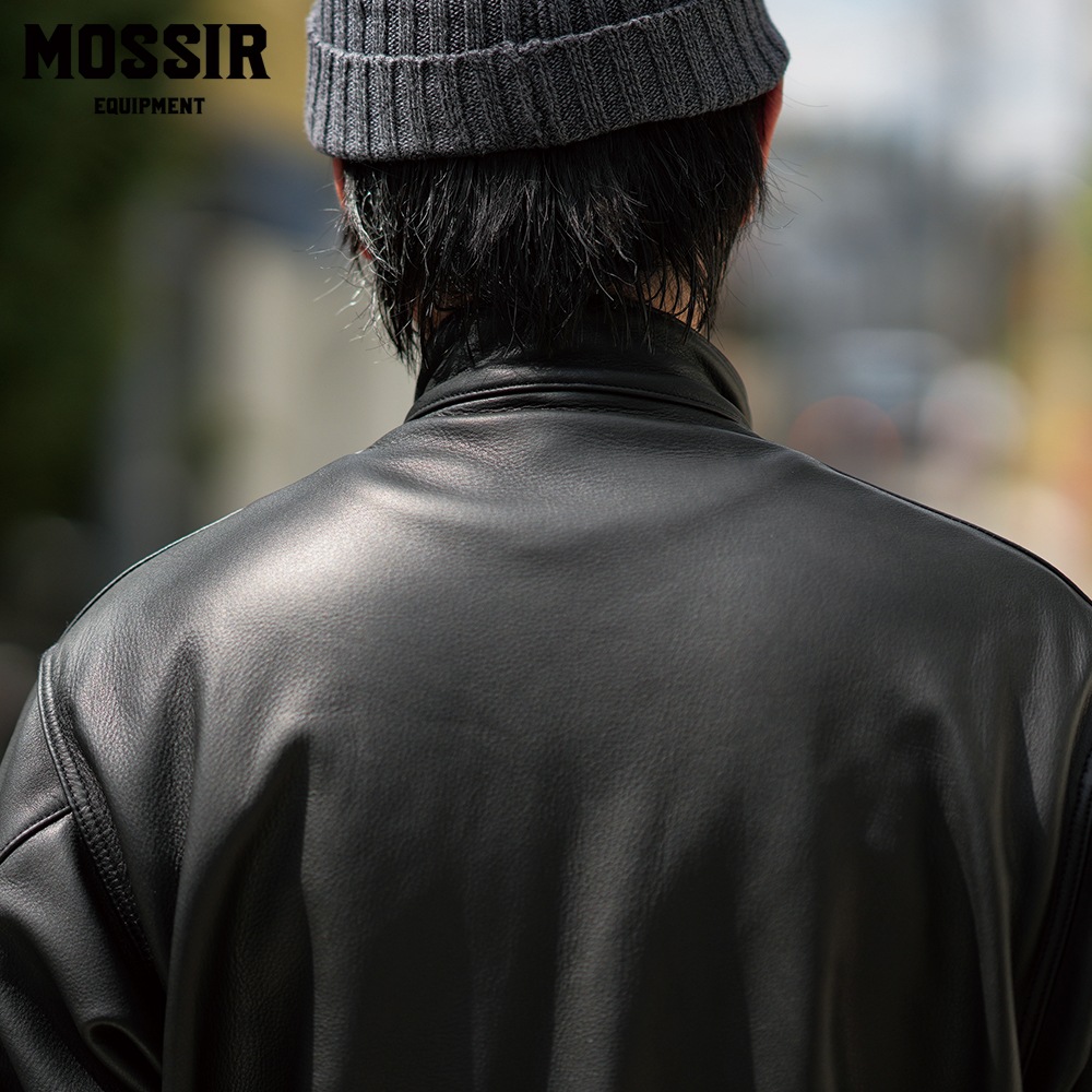 ͽ����2025SS MOJK010 LEACON (36-42) / BLACK / MOSSIR �⥷����