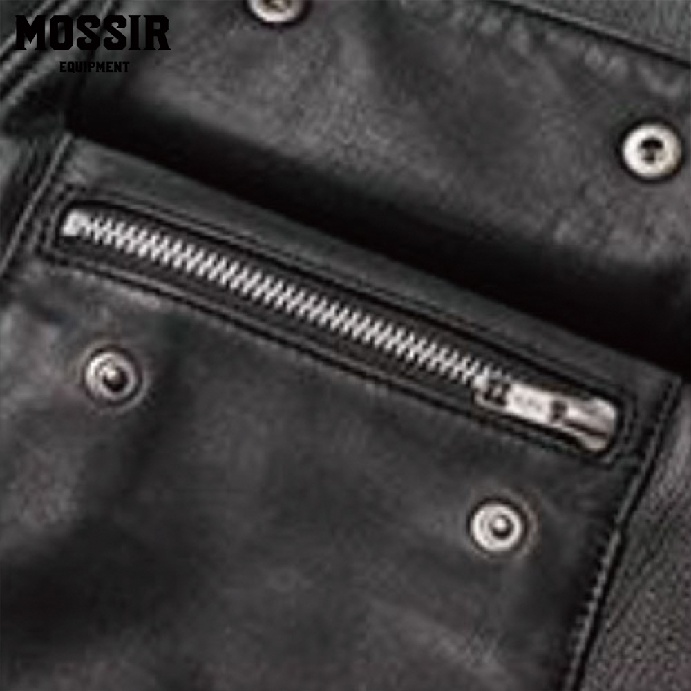 ͽ����2025SS MOJK010 LEACON (36-42) / BLACK / MOSSIR �⥷����