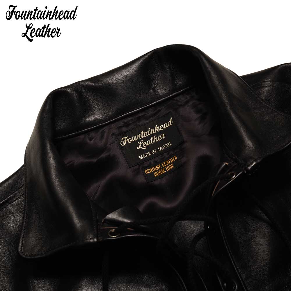 2026AWͽ���� / EPSILON (34-42) / BLACK / FOUNTAINHEAD LEATHER �ե�����ƥ�إåɥ쥶��