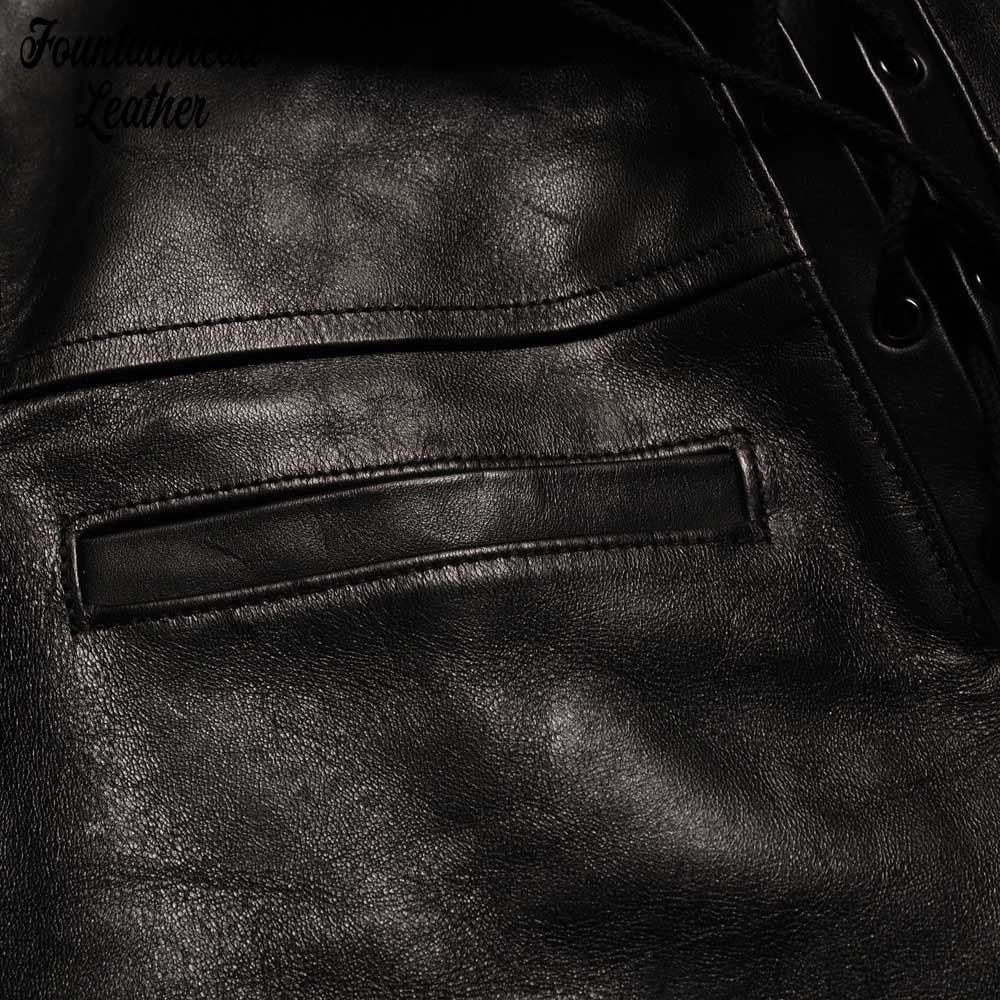 2026AWͽ���� / EPSILON (34-42) / BLACK / FOUNTAINHEAD LEATHER �ե�����ƥ�إåɥ쥶��