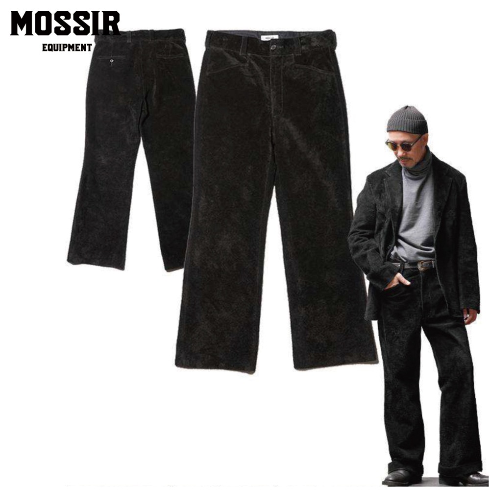 ͽ��2026AW MOPT036 SERGIO  / BLACK / MOSSIR �⥷����