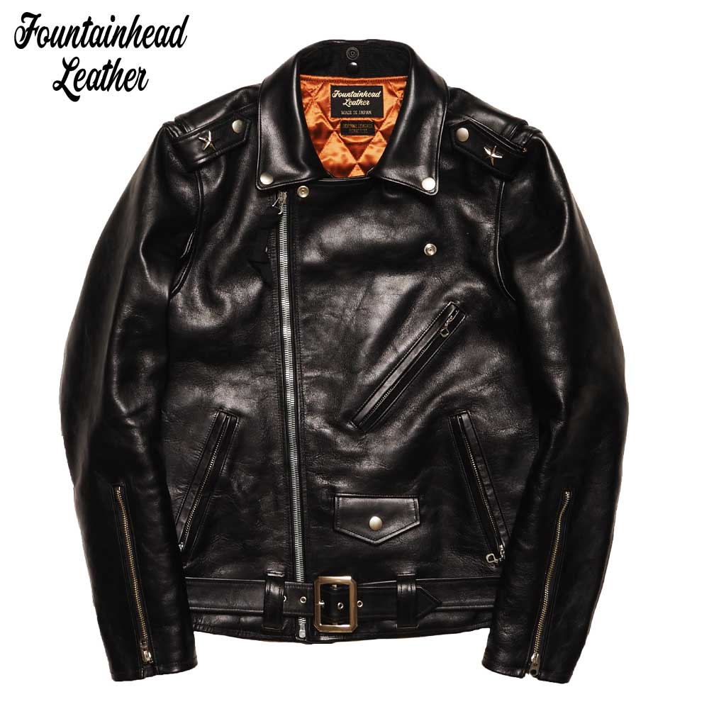 2026AWͽ���� / ZETA (34-42) / BLACK / FOUNTAINHEAD LEATHER �ե�����ƥ�إåɥ쥶��