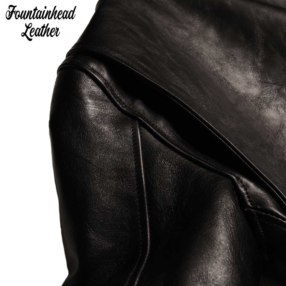 2026AWͽ���� / ZETA (34-42) / BLACK / FOUNTAINHEAD LEATHER �ե�����ƥ�إåɥ쥶��