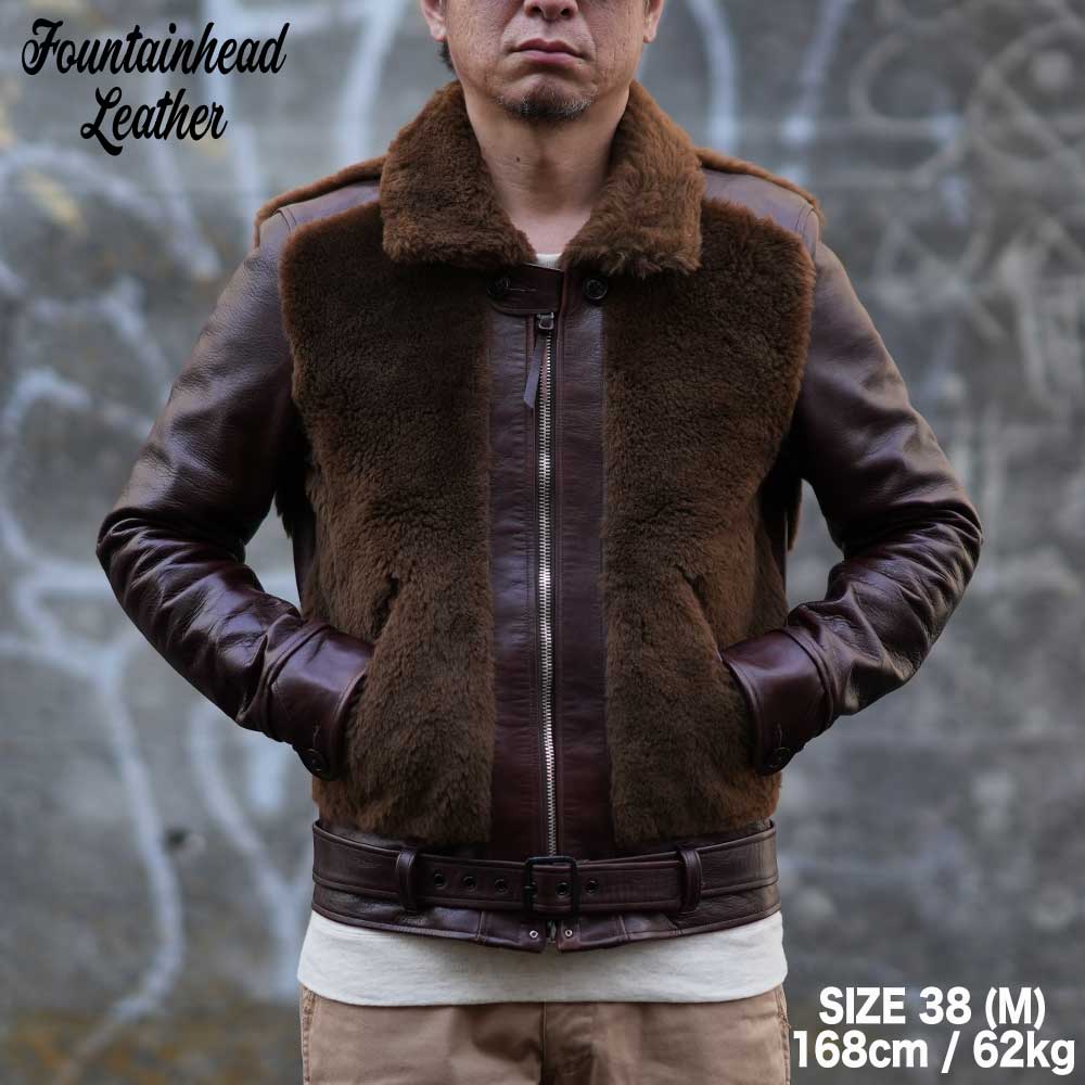 2026AWͽ���� / THETA (34-42) / BROWN / FOUNTAINHEAD LEATHER �ե�����ƥ�إåɥ쥶��