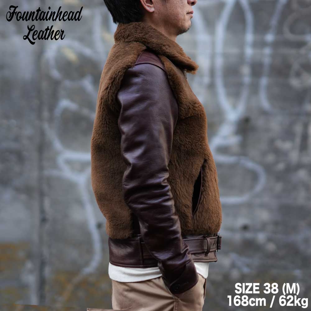 2026AWͽ���� / THETA (34-42) / BROWN / FOUNTAINHEAD LEATHER �ե�����ƥ�إåɥ쥶��