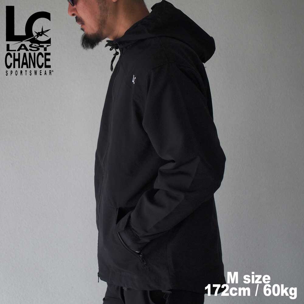 Last Chance �饹�ȥ���� NYLON F/Z FOOD JACKET / BLACK