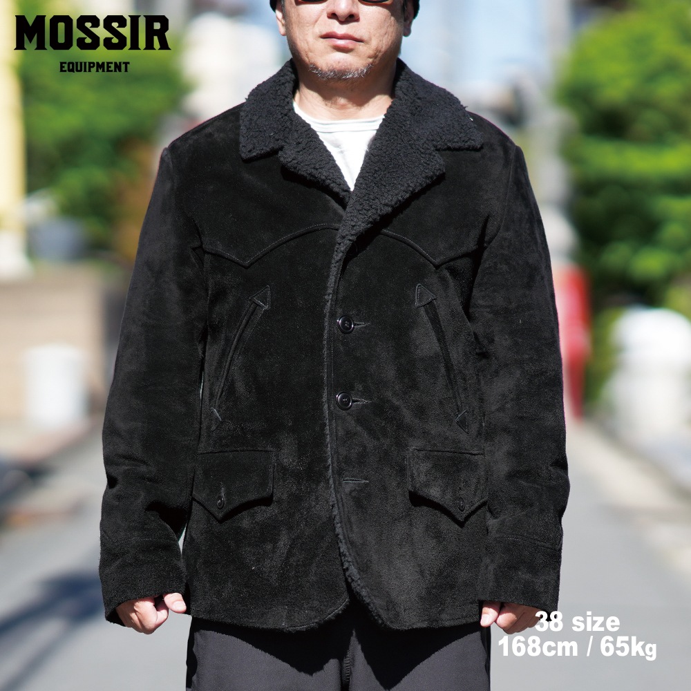 ͽ��2026AW MOJK020 GRIT / BLACK / MOSSIR �⥷����