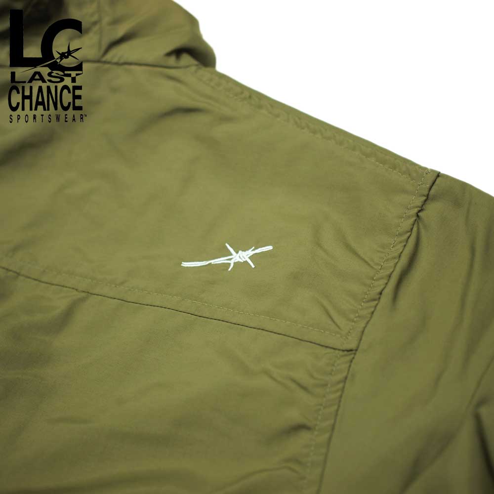 Last Chance �饹�ȥ���� NYLON F/Z FOOD JACKET / OLIVE