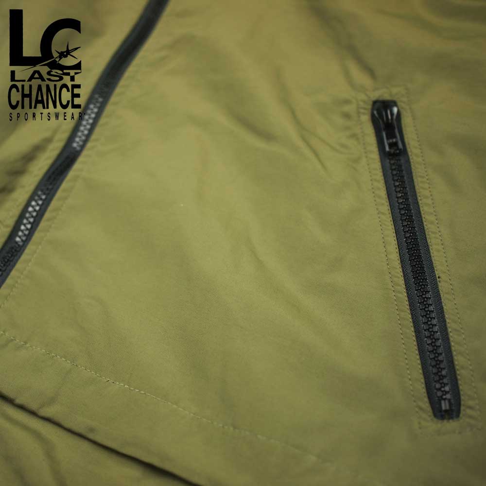 Last Chance �饹�ȥ���� NYLON F/Z FOOD JACKET / OLIVE