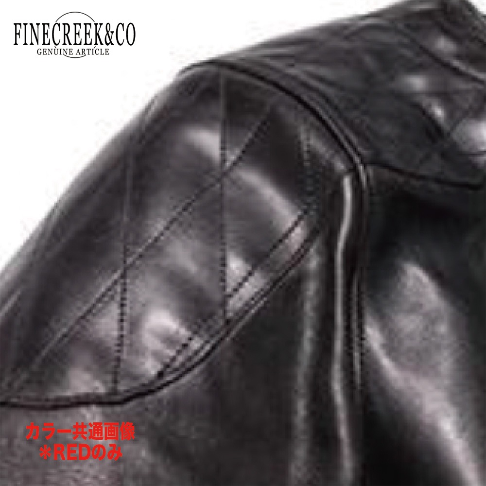 ͽ2025AW ACJK043 BAD (36-42) / RED / FINECREEK LEATHERS&CO