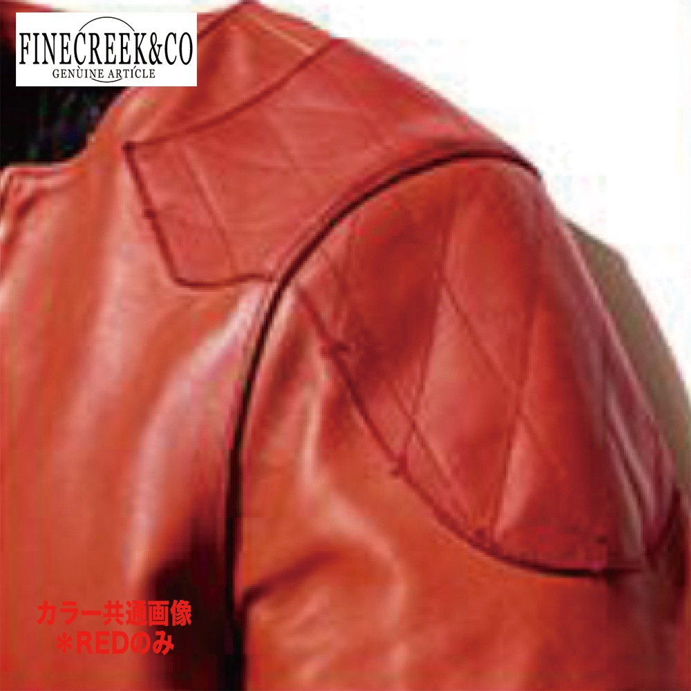 ͽ2025AW ACJK043 BAD (36-42) / RED / FINECREEK LEATHERS&CO