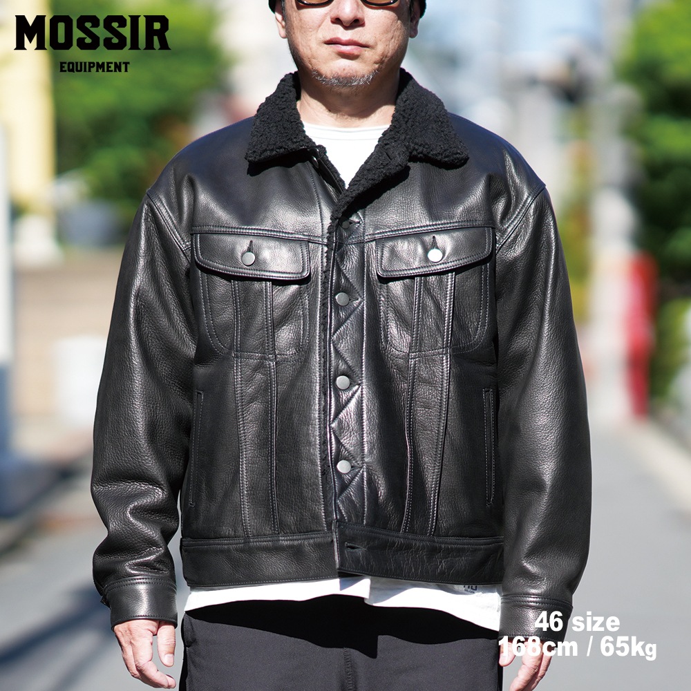 ͽ��2026AW MOJK018 JANGO / BLACK / MOSSIR �⥷����