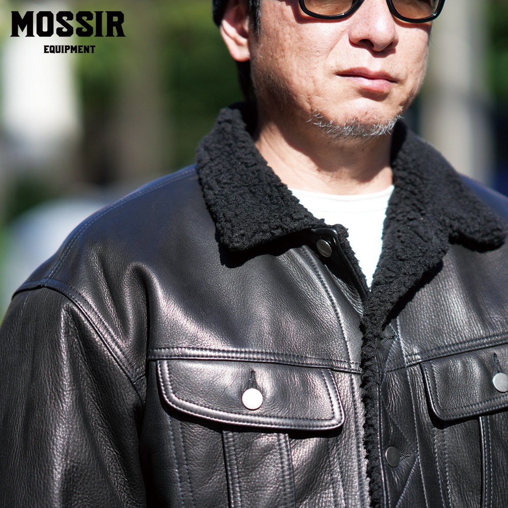 ͽ��2026AW MOJK018 JANGO / BLACK / MOSSIR �⥷����