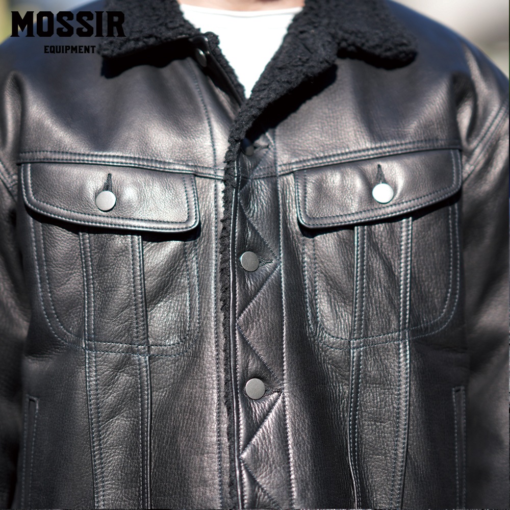 ͽ��2026AW MOJK018 JANGO / BLACK / MOSSIR �⥷����