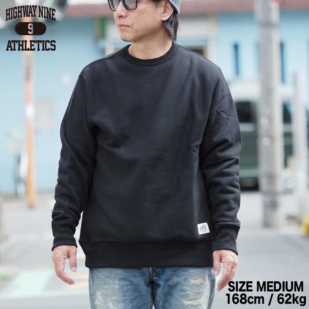 12.5oz ΢ CREW  / BLACK / HIGHWAY NINE ϥʥ
