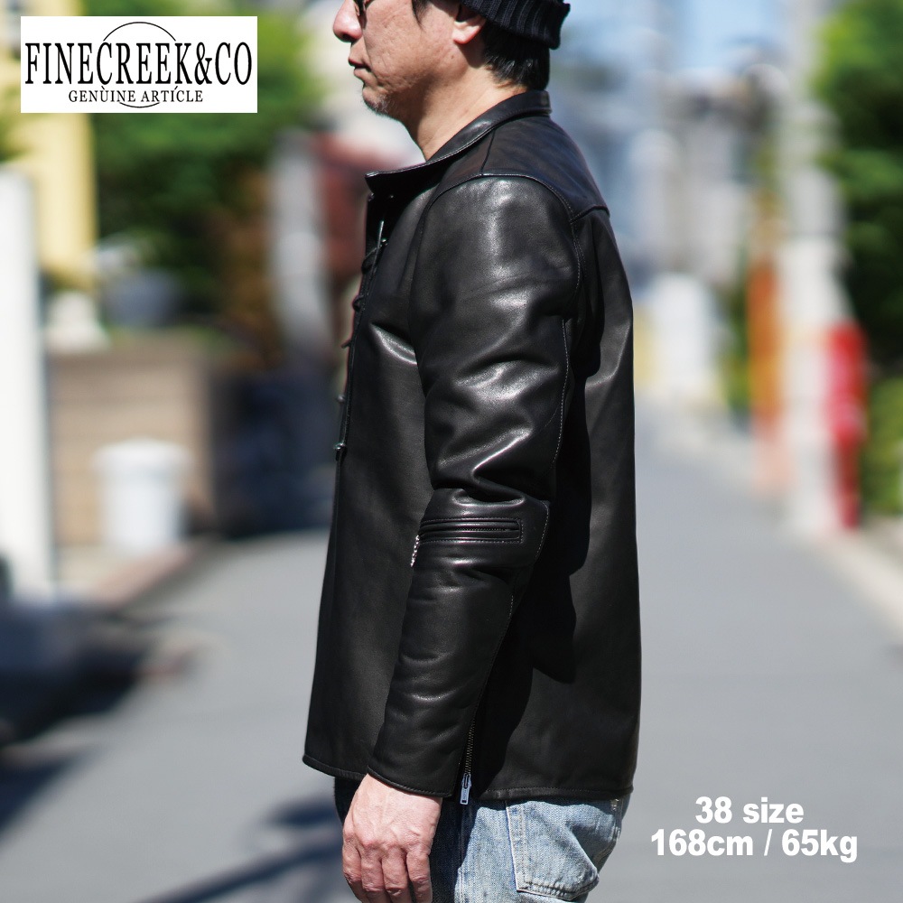 ͽ����2026AW ACJK093 Sting (36-42) / BLACK / FINECREEK LEATHERS&CO