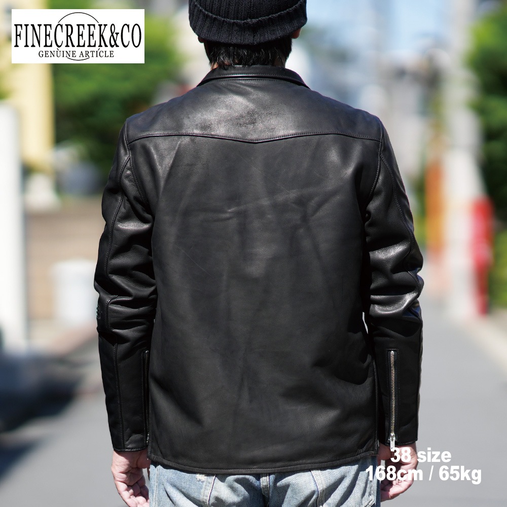 ͽ����2026AW ACJK093 Sting (36-42) / BLACK / FINECREEK LEATHERS&CO