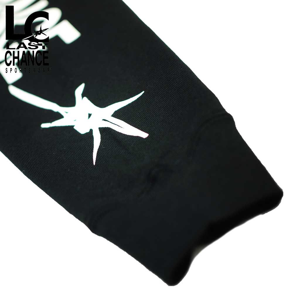 Last Chance �饹�ȥ���� SLEEVE PRINT L/S POCKET TEE / BLACK