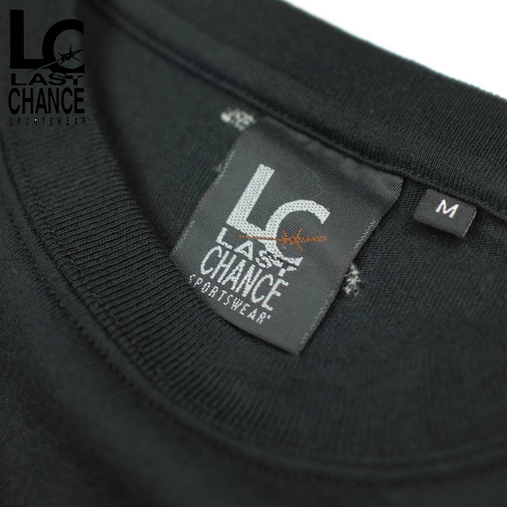 Last Chance �饹�ȥ���� SLEEVE PRINT L/S POCKET TEE / BLACK