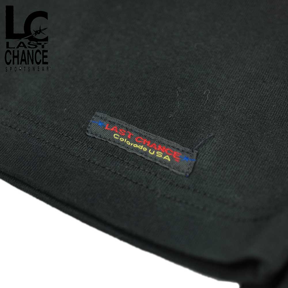 Last Chance �饹�ȥ���� SLEEVE PRINT L/S POCKET TEE / BLACK