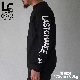 Last Chance �饹�ȥ���� SLEEVE PRINT L/S POCKET TEE / BLACK