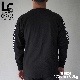 Last Chance �饹�ȥ���� SLEEVE PRINT L/S POCKET TEE / BLACK