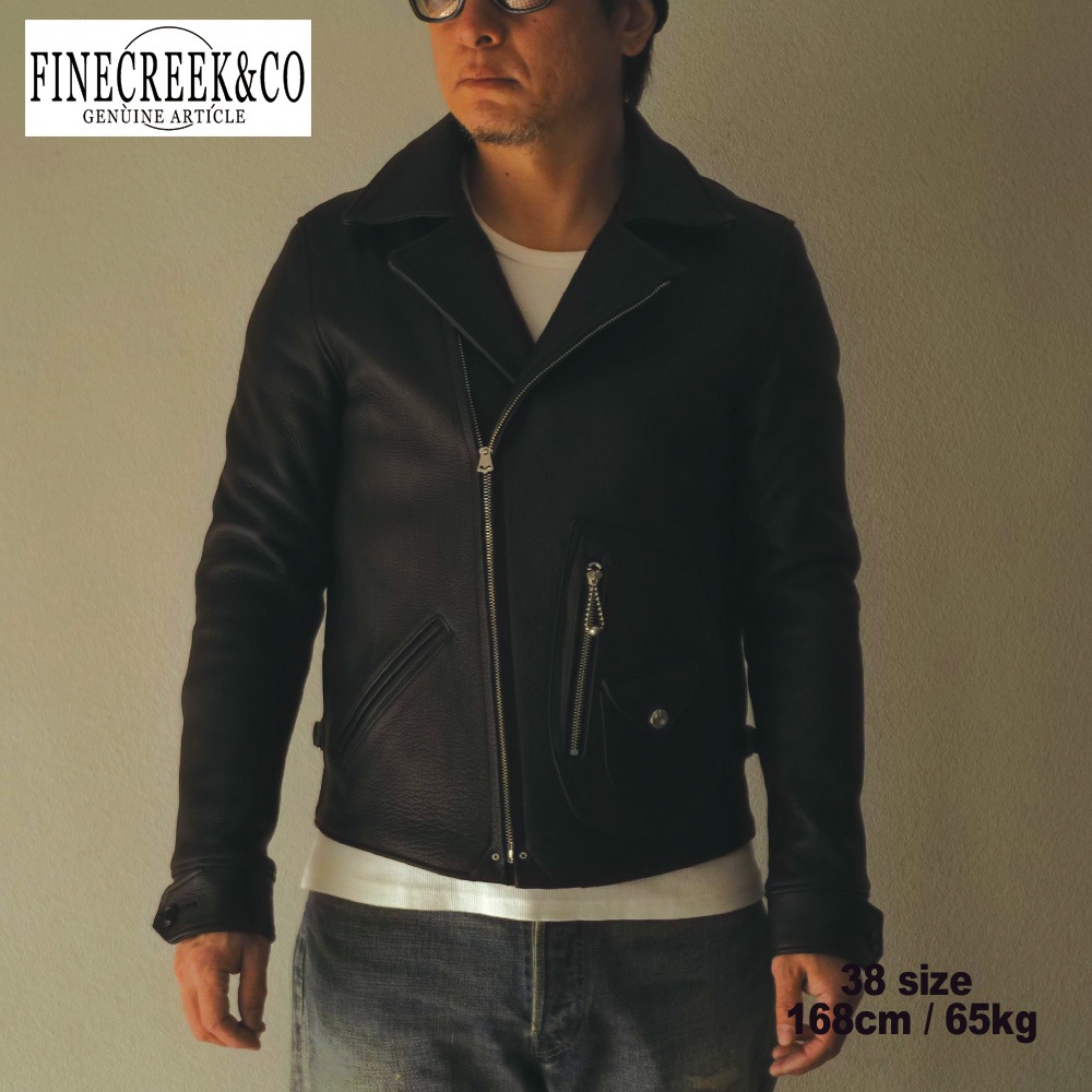 ͽ����2024AW ACJK066 Berkeley Deer (36-42) / BLACK / FINECREEK&CO