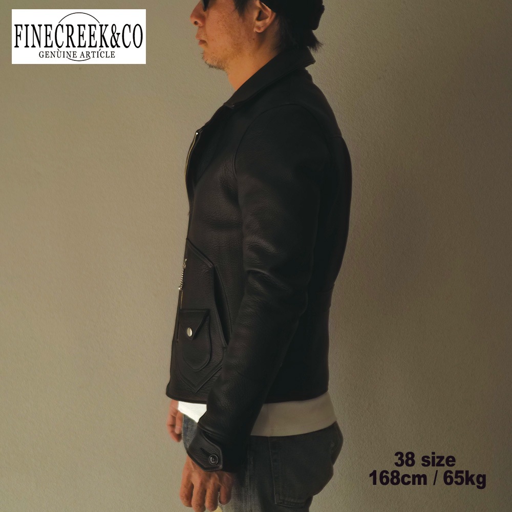 ͽ����2024AW ACJK066 Berkeley Deer (36-42) / BLACK / FINECREEK&CO