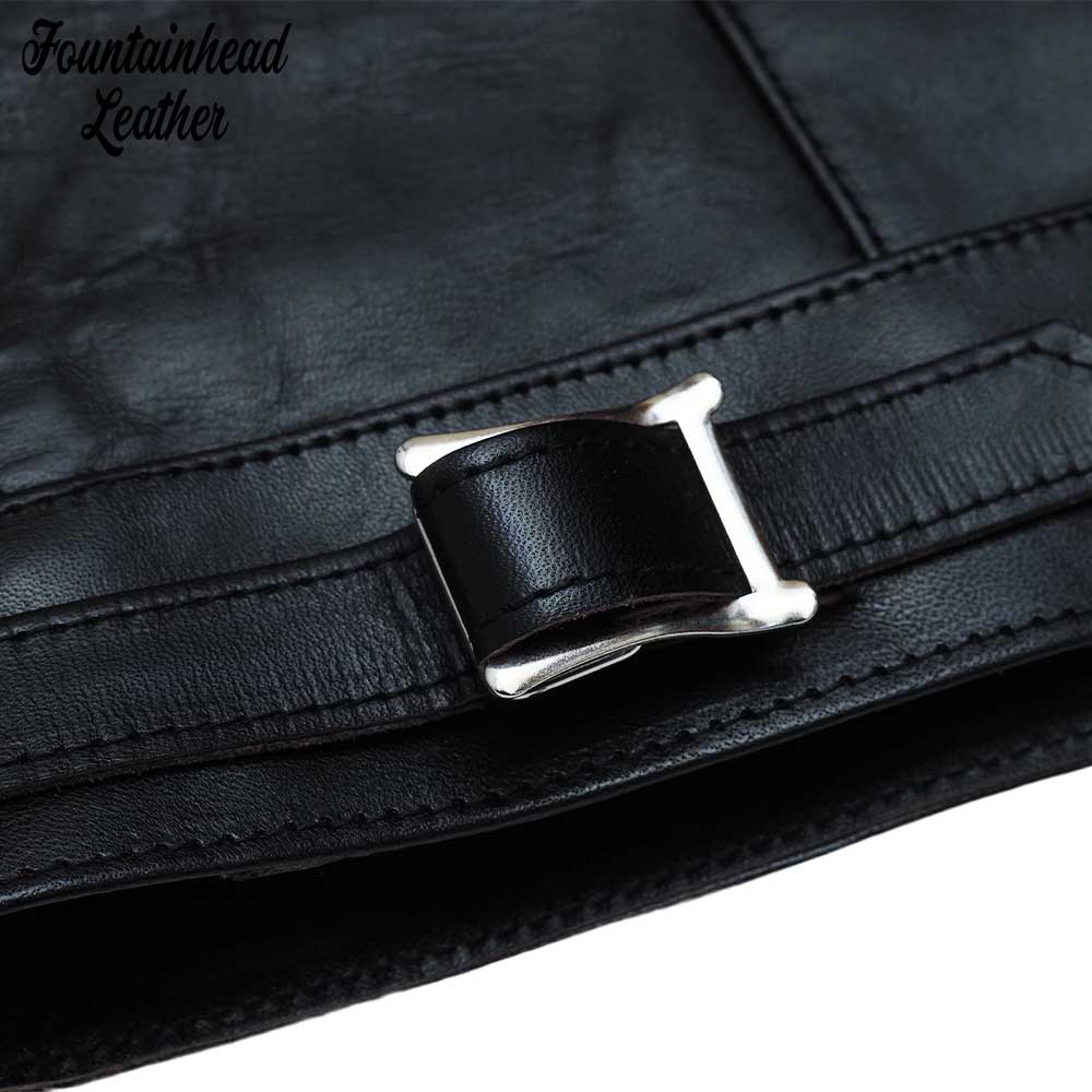 2026AWͽ���� IOTA (34-42) / BLACK / FOUNTAINHEAD LEATHER �ե�����ƥ�إåɥ쥶��