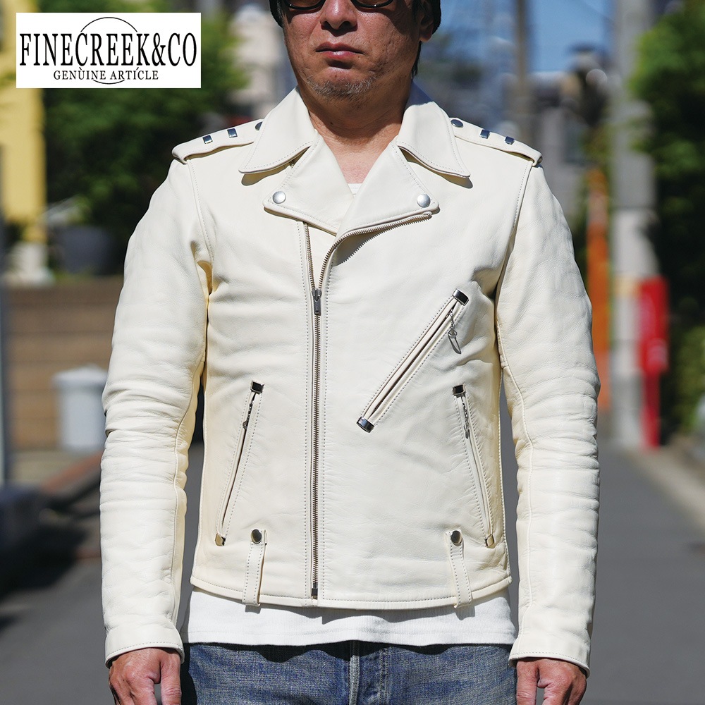 ͽ����2026AW ACJK092 Butterfly (36-42) / WHITE / FINECREEK LEATHERS&CO