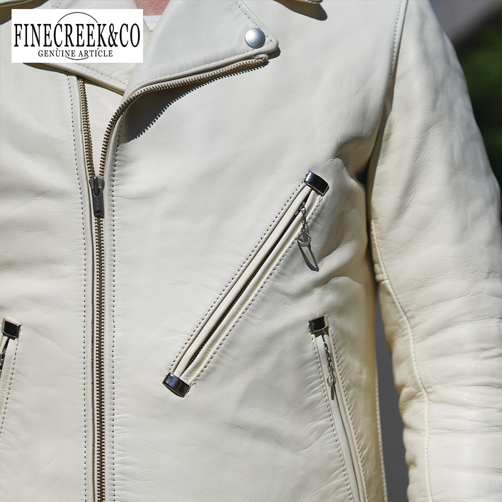 ͽ����2026AW ACJK092 Butterfly (36-42) / WHITE / FINECREEK LEATHERS&CO